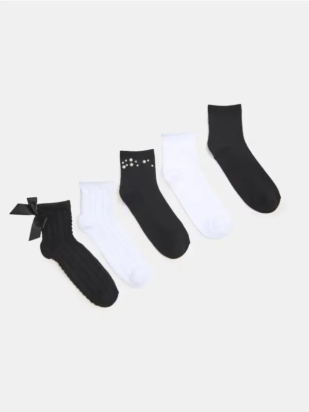 Confezione da 5 calzini - multicolor