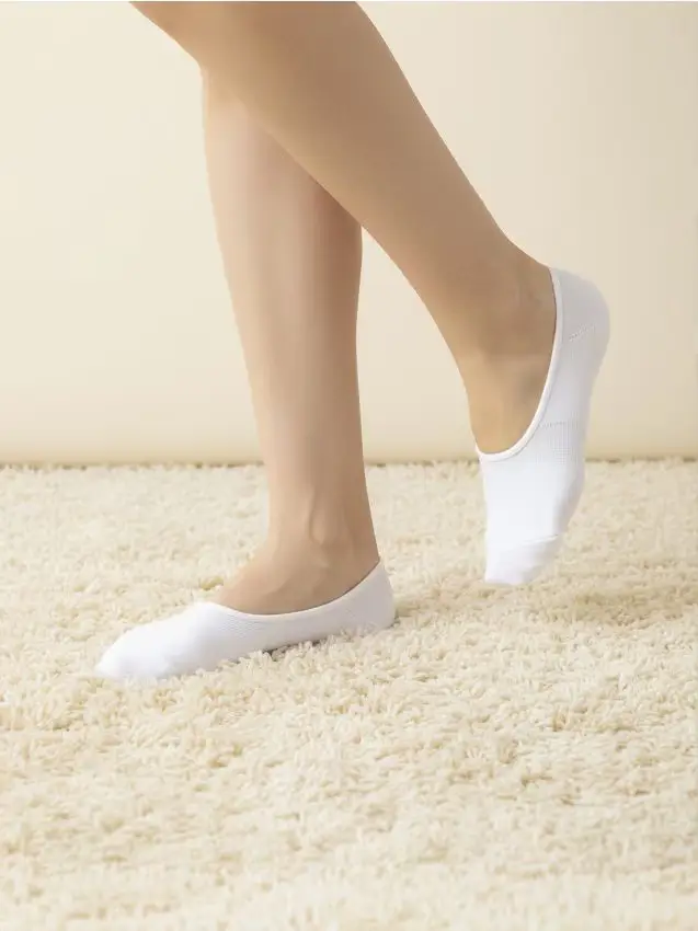 Confezione da 5 paia di calze - bianco