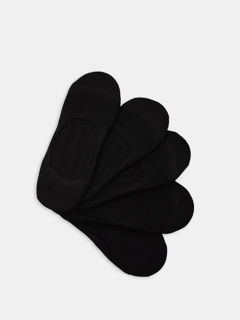 Confezione da 5 paia di calze - nero miniatura 3