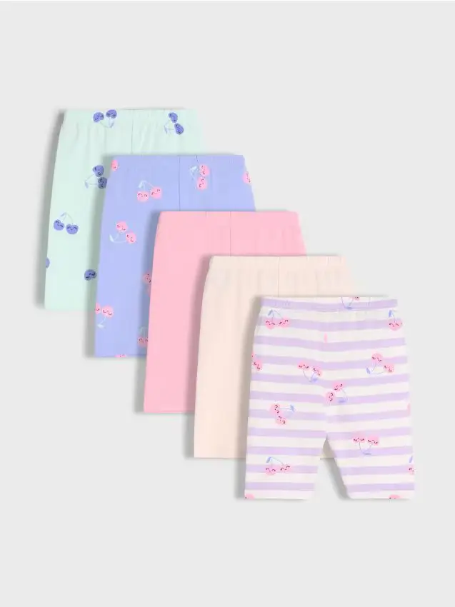 Confezione da 5 pantaloncini - multicolor