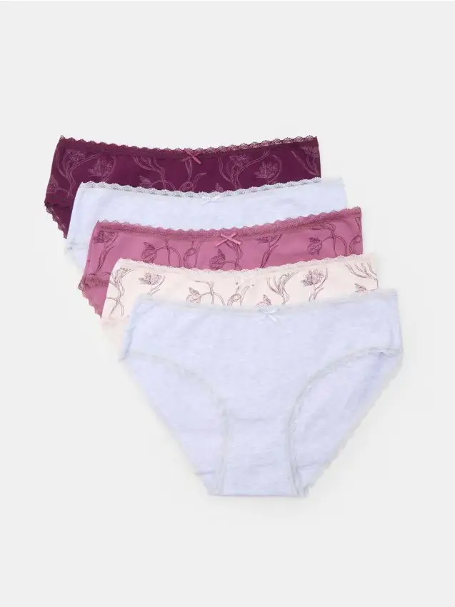 Confezione da 5 slip - multicolor