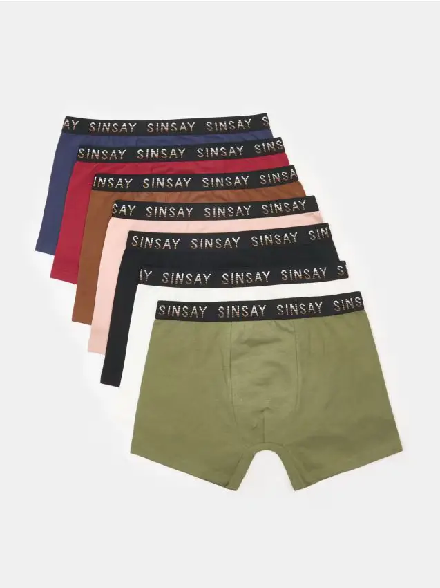 Confezione da 7 boxer - multicolor
