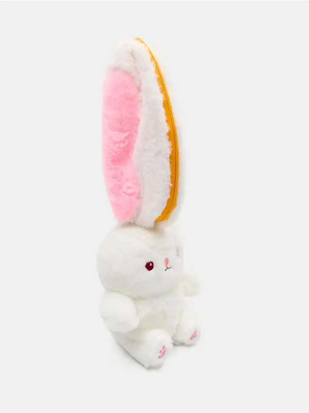 Coniglietto di peluche in una carota - arancione