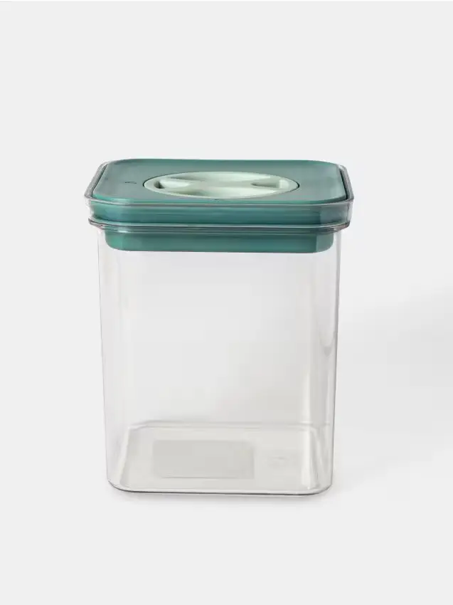 Contenitore per alimenti con coperchio - azzurro