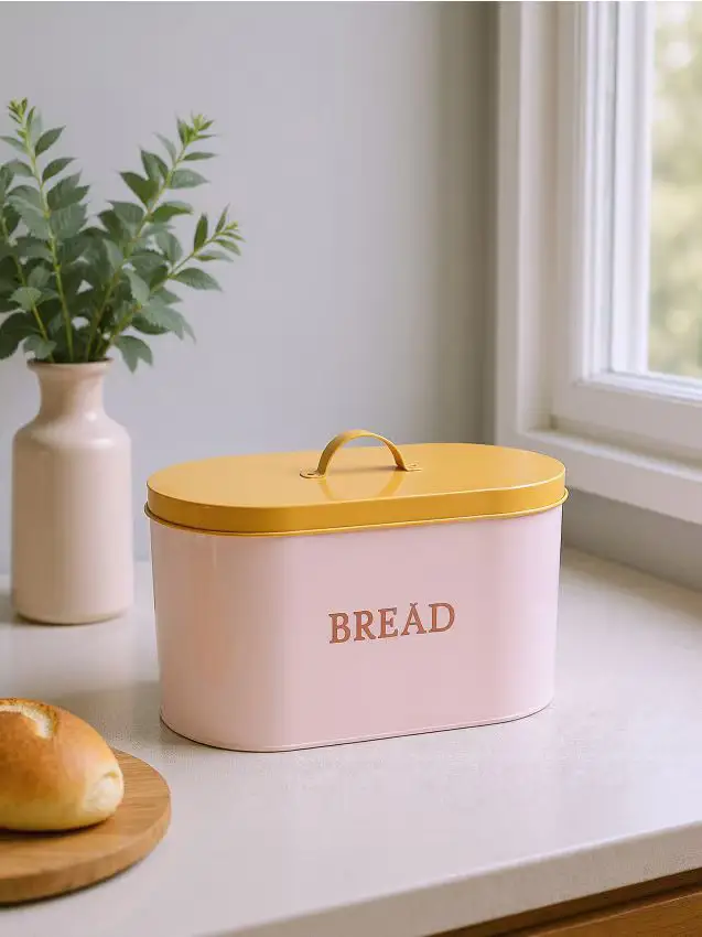 Contenitore porta-pane - rosa