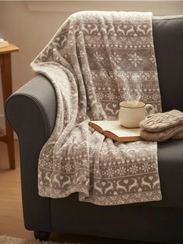 Coperta per bambini - grigio chiaro