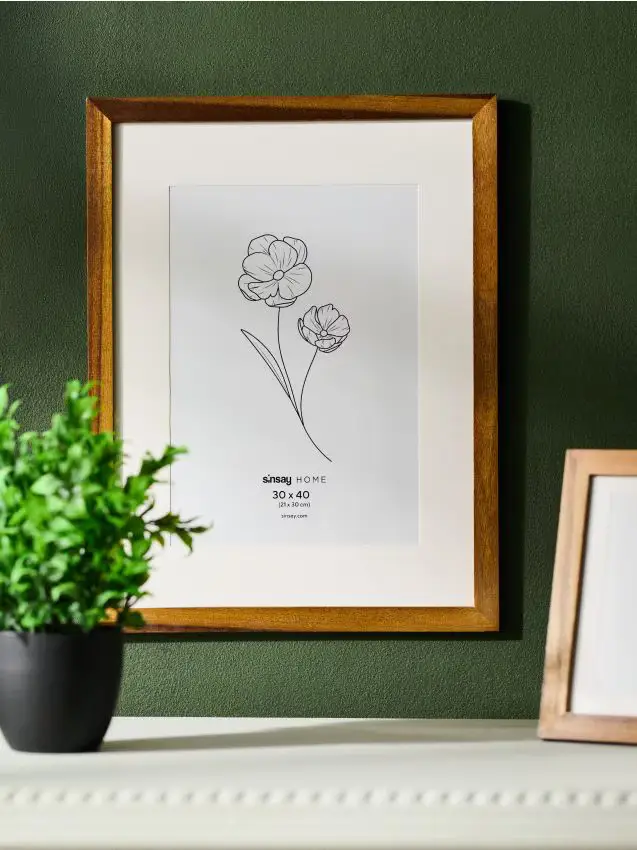 Cornice per foto 30 × 40 cm - beige