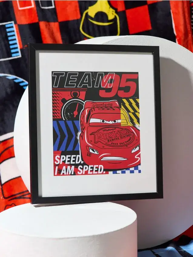 Cornice per foto Cars - nero