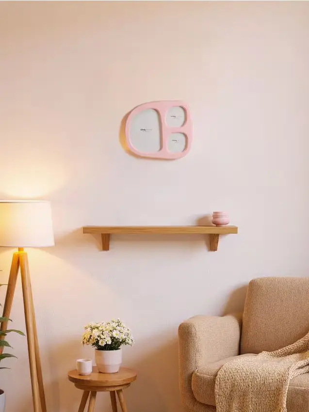 Cornice per foto - rosa pastello