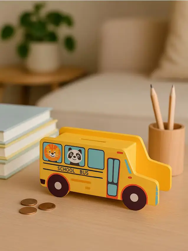 Cornice salvadanaio - giallo