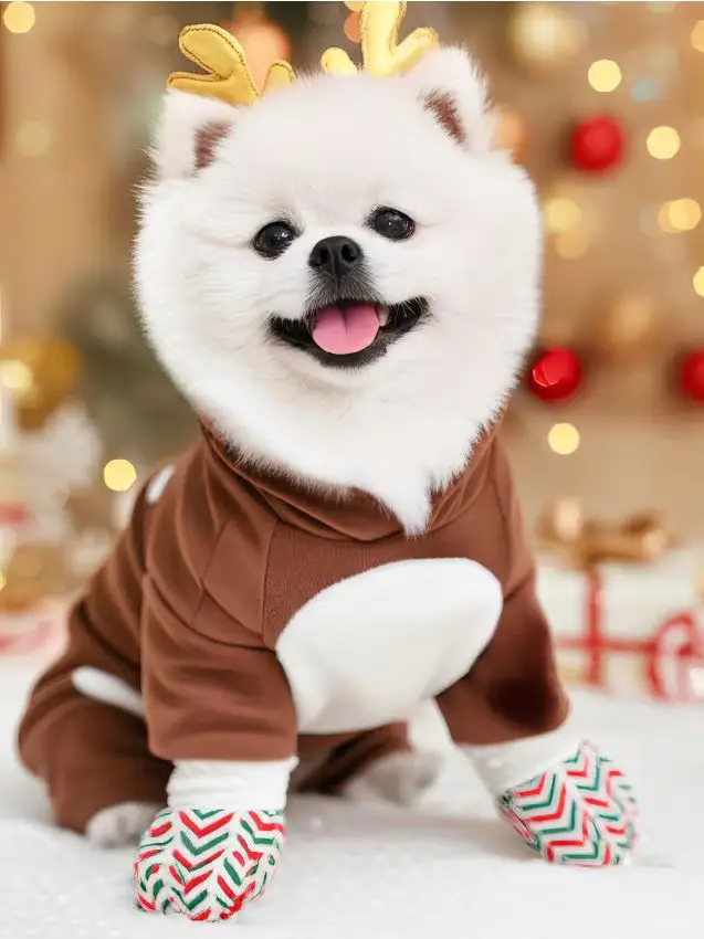 Costume cane - marrone dorato