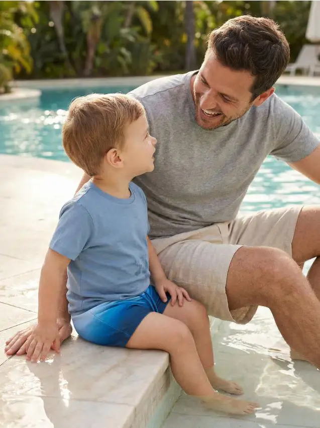 Costume da bagno con effetto ombre - multicolor