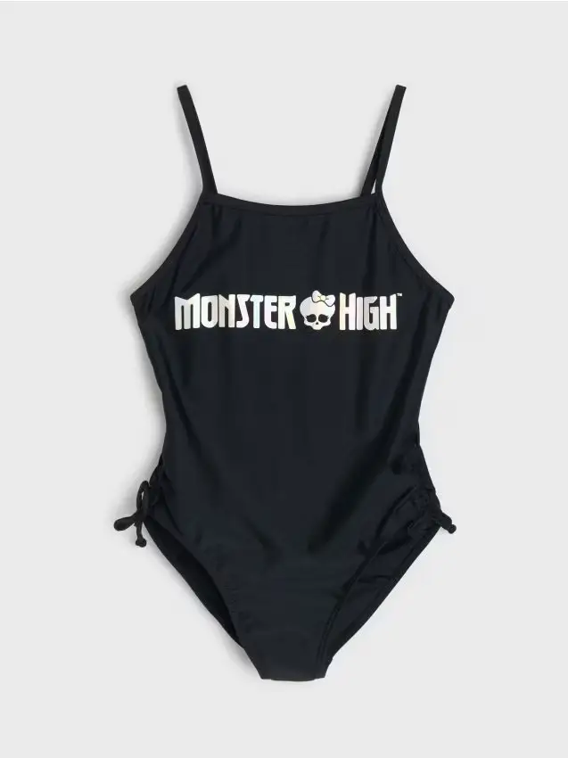 Costume intero con spalline sottili Monster High - nero