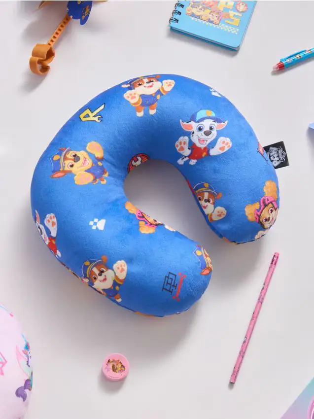 Cuscino da viaggio PAW Patrol - indaco
