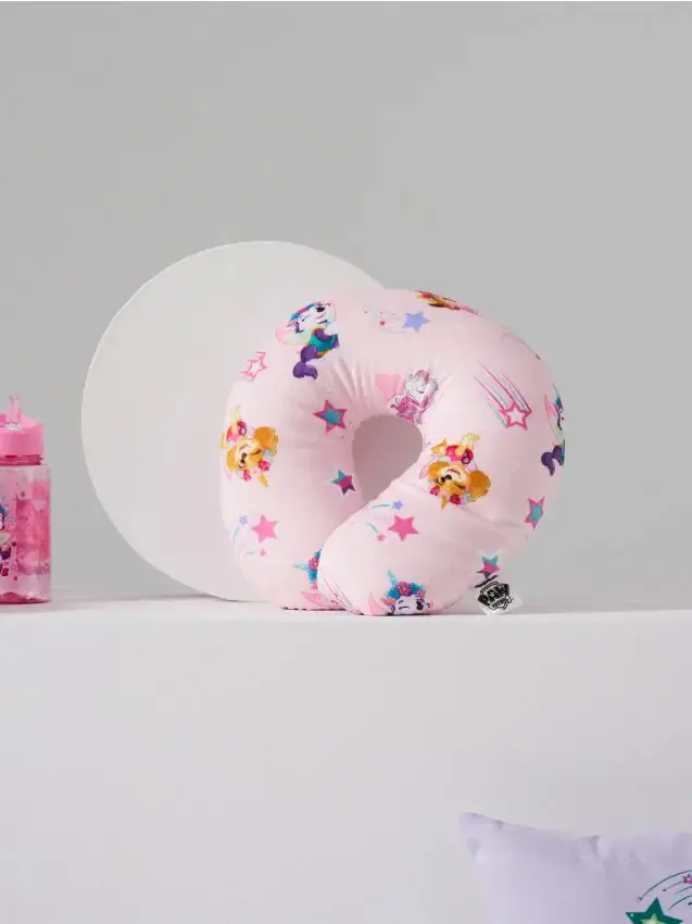 Cuscino da viaggio PAW Patrol - rosa