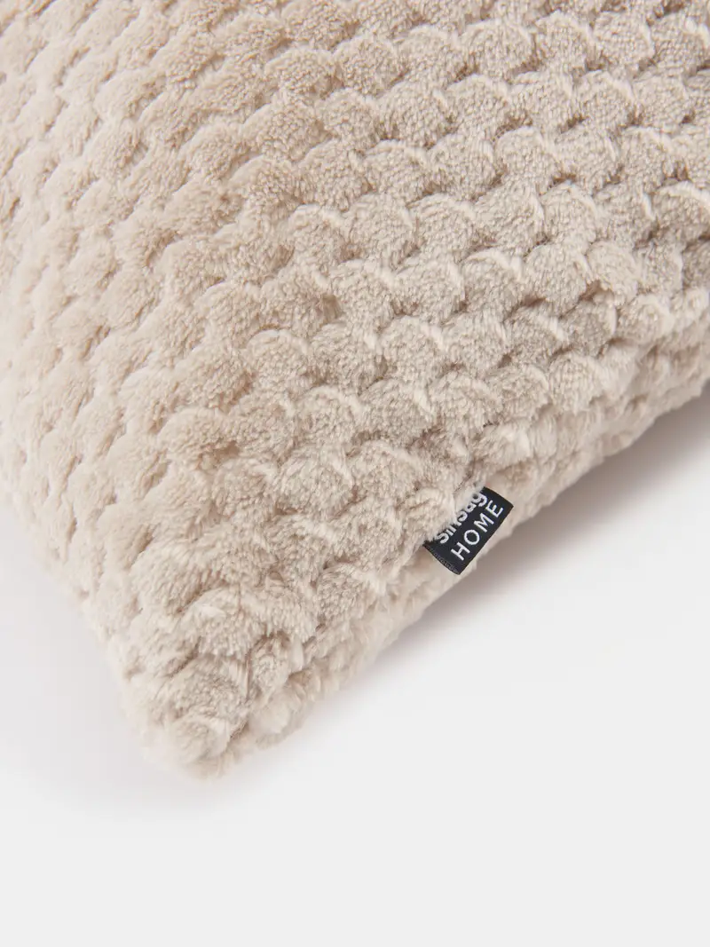 Cuscino decorativo - beige miniatura 4