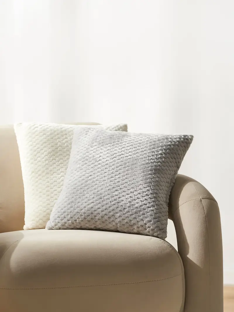 Cuscino decorativo - grigio chiaro miniatura 2