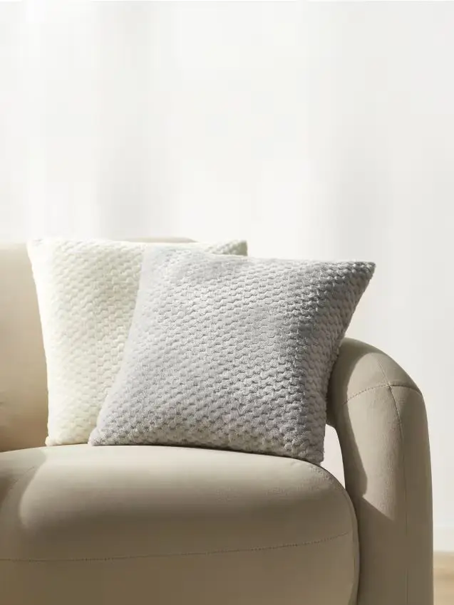 Cuscino decorativo - grigio chiaro