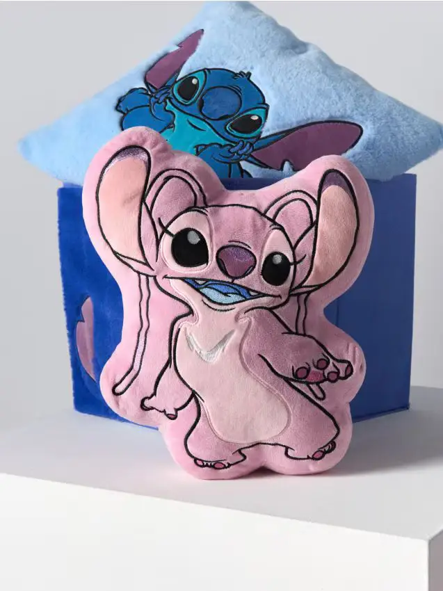 Cuscino decorativo Stitch - orchidea