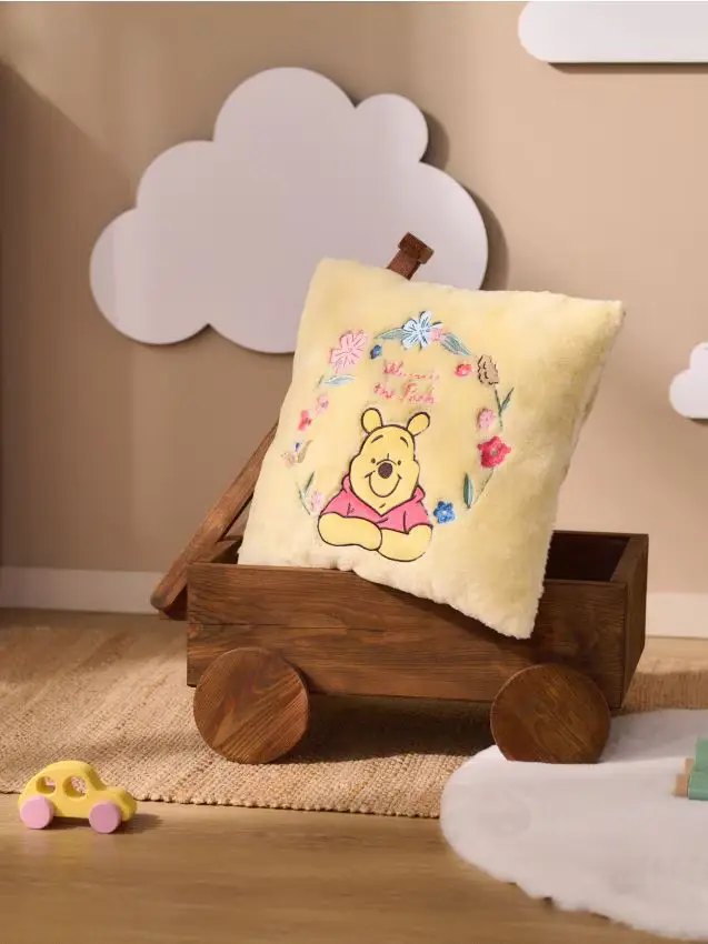 Cuscino decorativo Winnie the Pooh - giallo chiaro