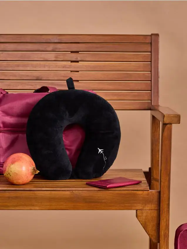 Cuscino per il collo - nero