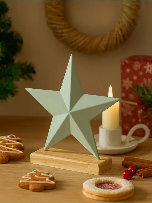 Decorazione natalizia - verde pallido