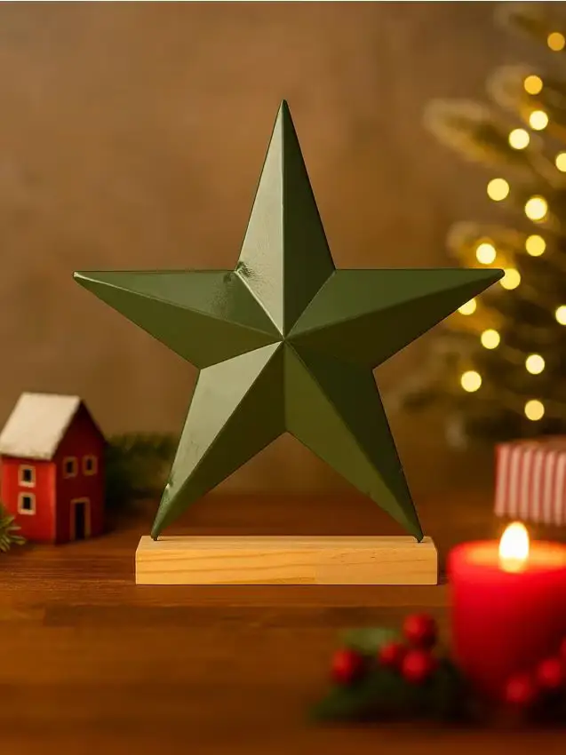 Decorazione natalizia - verde pallido