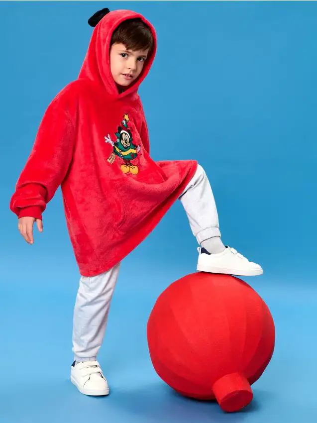 Disney Felpa - rosso