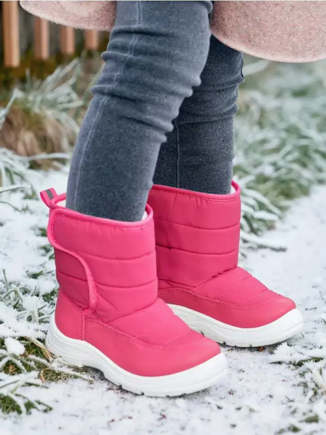 Doposci con fodera sherpa - rosa