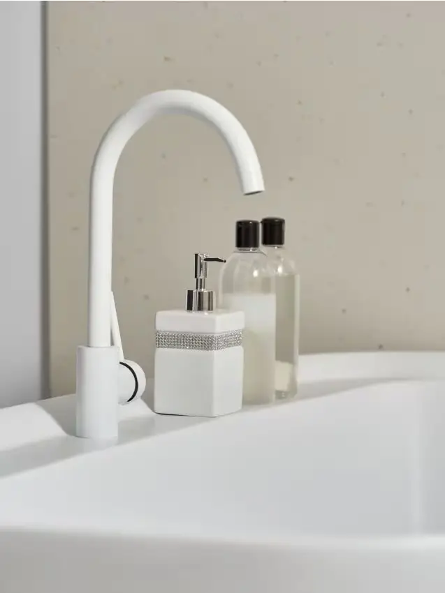 Erogatore di sapone - bianco