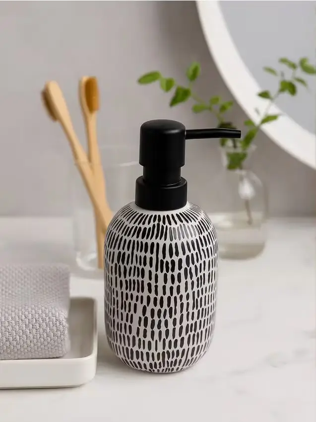 Erogatore di sapone - nero