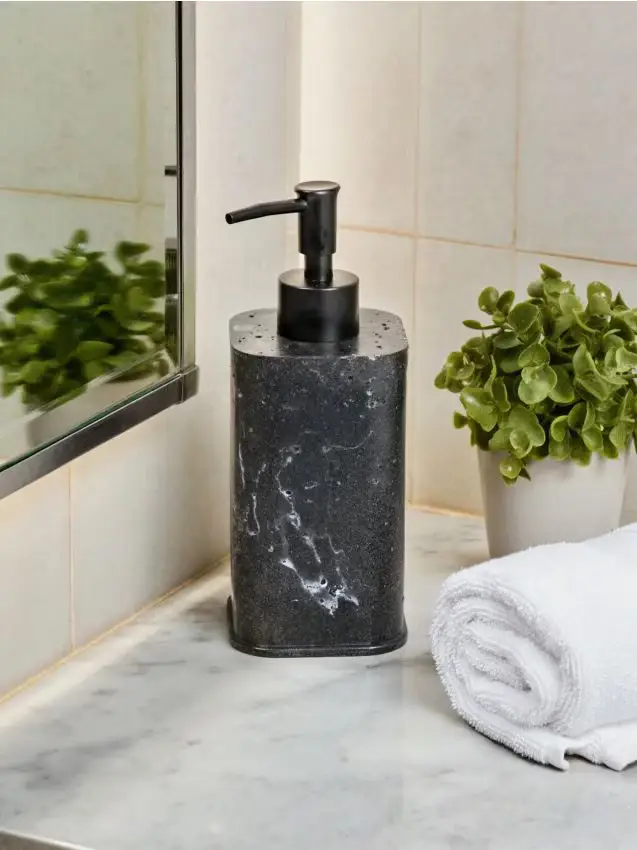 Erogatore di sapone - nero