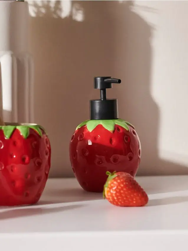 Erogatore di sapone - rosso