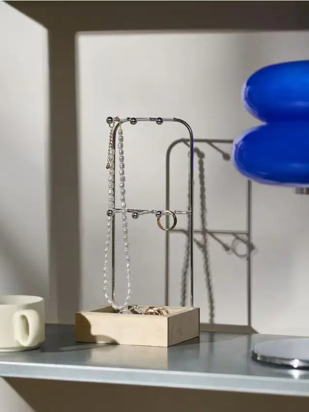 Espositore portagioielli - beige