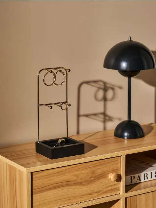 Espositore portagioielli - nero