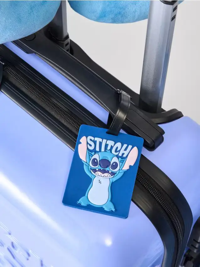 Etichetta per valigia Stitch - blu scuro