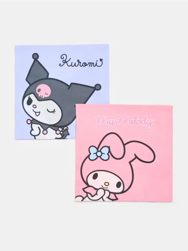 Federe in cotone Hello Kitty and Friends 2 pack - multicolor