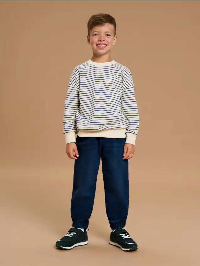 Felpa a righe - multicolor