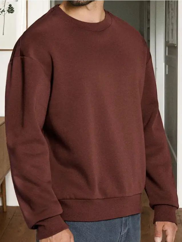 Felpa basic - carminio