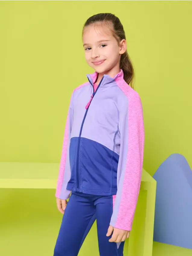 Felpa bomber - multicolor