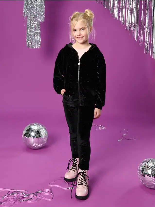 Felpa con cappuccio - nero