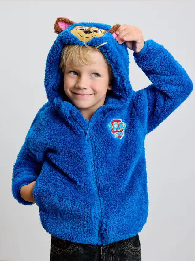 Felpa con cappuccio PAW Patrol - blu scuro