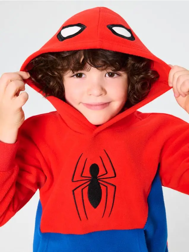 Felpa con cappuccio Spider-Man - rosso