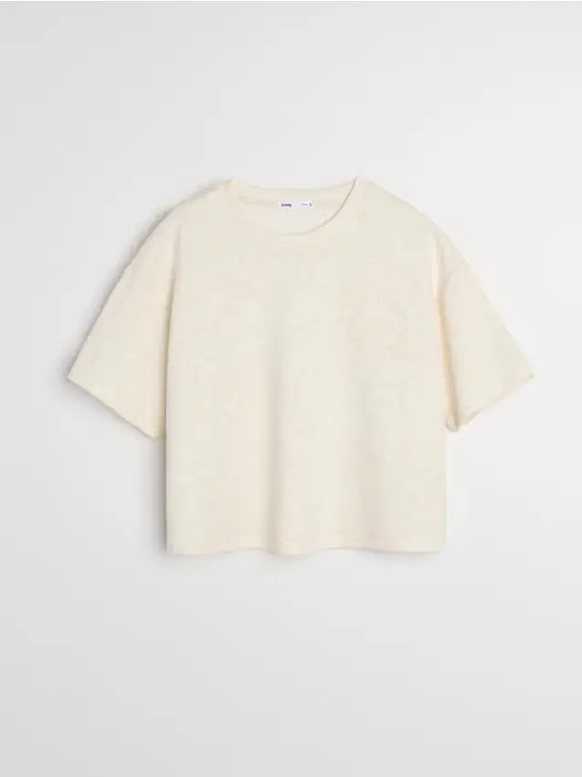 Felpa con miscela di viscosa - nude