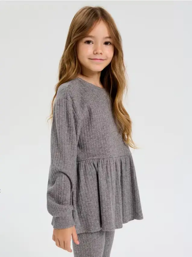 Felpa girocollo - grigio scuro