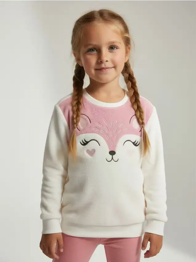 Felpa girocollo - multicolor