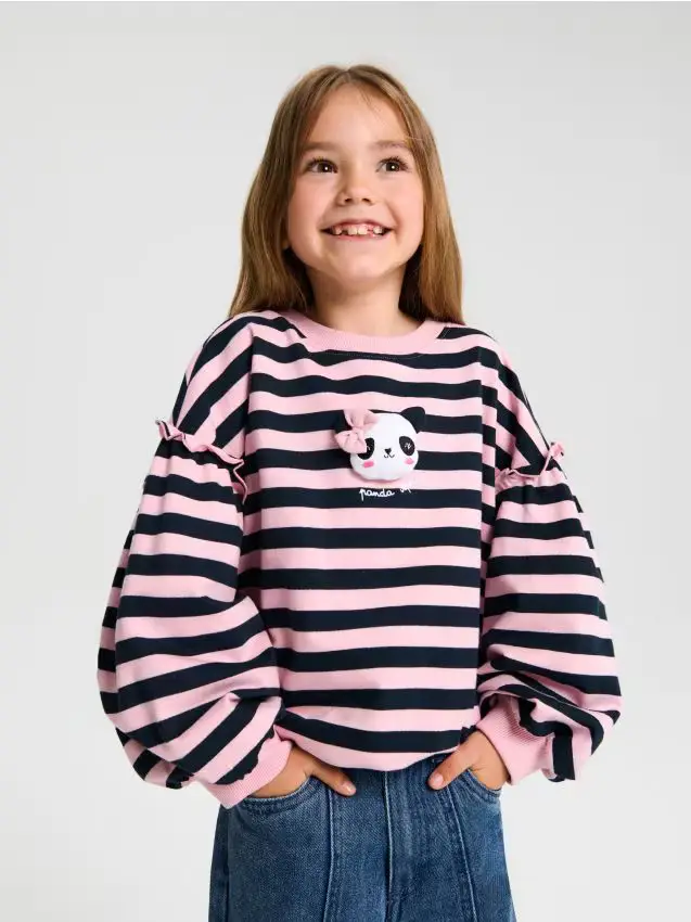 Felpa girocollo - multicolor