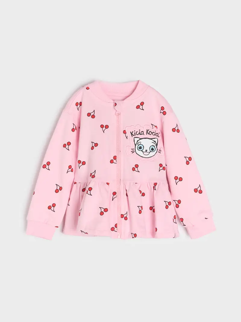 Felpa Kitty Cat - rosa pastello miniatura 2