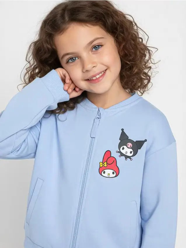 Felpa Kuromi - blu