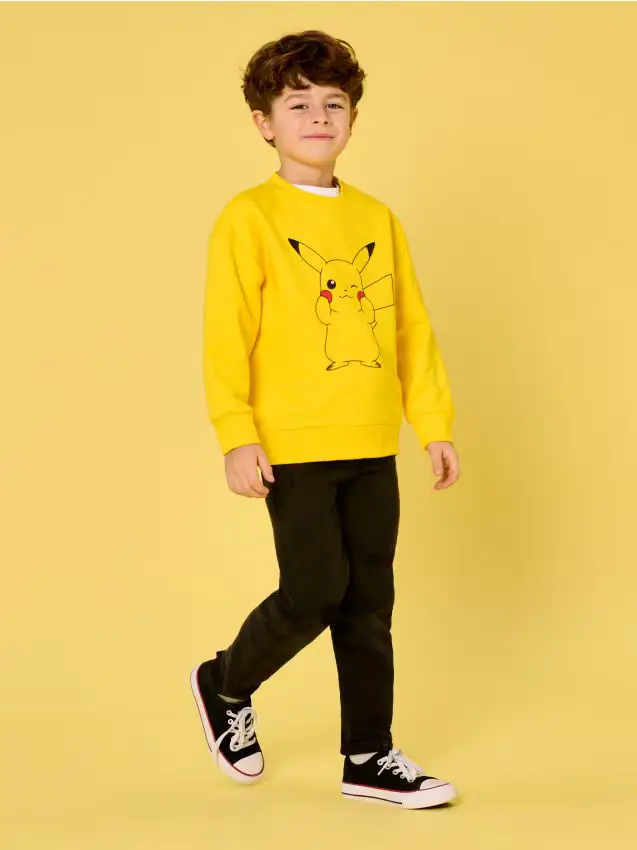 Felpa Pokémon - giallo